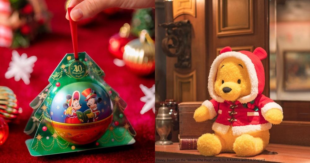 可愛炸！2023日本東京迪士尼聖誕節限定「小紅帽維尼、米奇糖果盒」全都想帶回家！-1