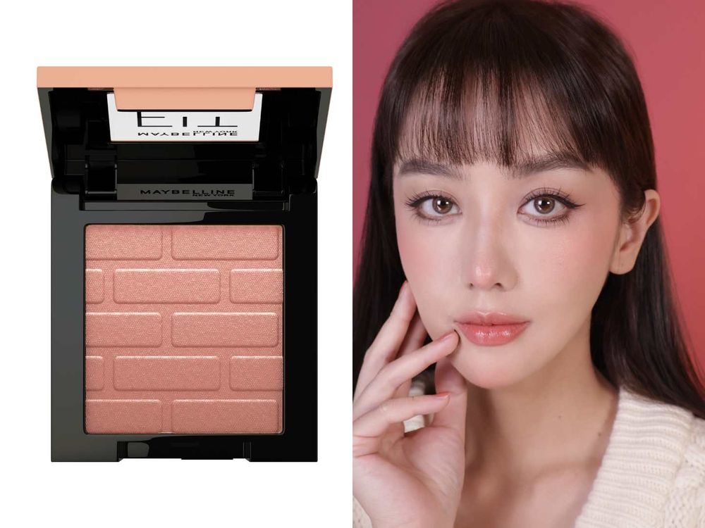 12月彩妝新品上市！媚比琳全新微醺小粉磚，一抹服貼、絲滑，最推清甜蜜桃裸色、氛圍感無花果奶酒...，這色簡直是專櫃平替！-6