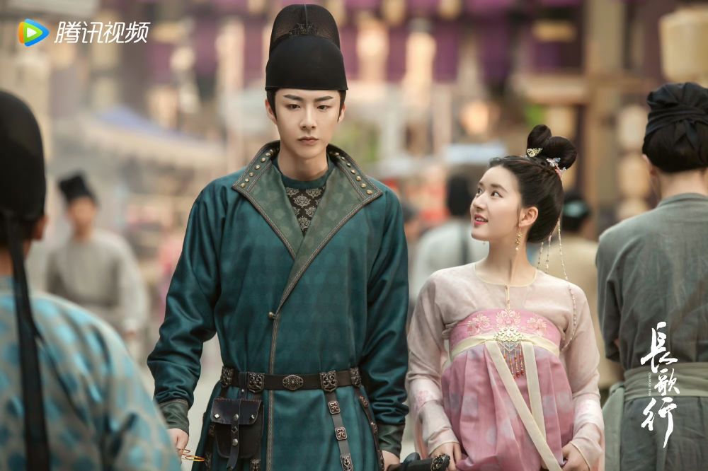 8對2024二搭陸劇CP！楊紫&李現《國色芳華》古裝路透超甜，趙露思&劉宇寧《珠簾玉幕》再現最萌身高差！-5