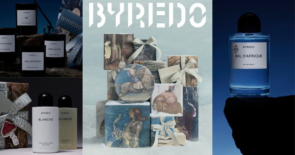 2023藝術級聖誕禮盒推薦！Byredo「北境傳奇」佳節禮物首選，無人之境、返樸歸真淡香精組合、精品潤唇膏雙入組必收！-1