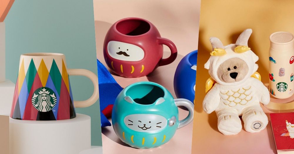 日本星巴克2024新年限定「招財貓馬克杯、龍年小熊」爆Q！去日本必買！-1