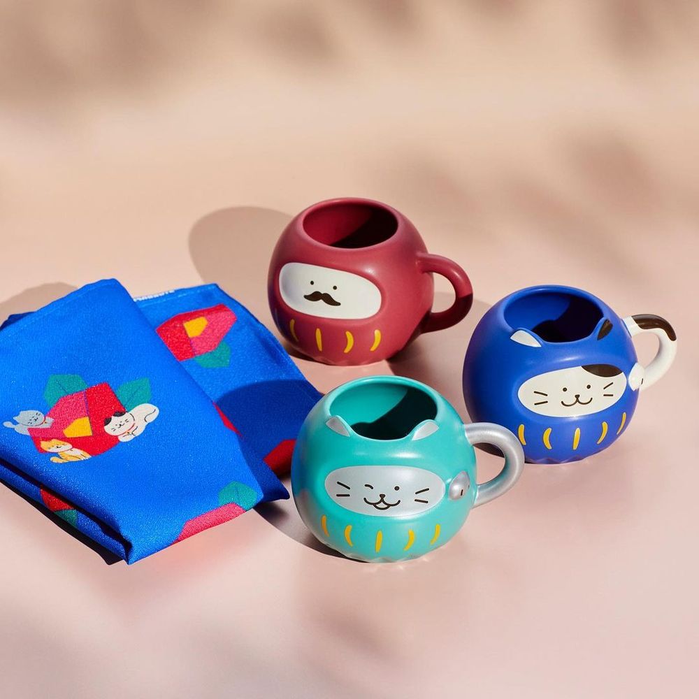 日本星巴克2024新年限定「招財貓馬克杯、龍年小熊」爆Q！去日本必買！-4