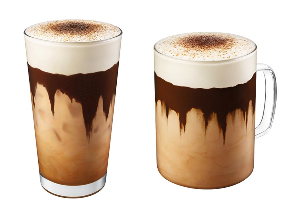 天使喝的咖啡！韓國星巴克「維也納風奶香那堤」台灣也有了！綿密蒸奶冬天喝好療癒！-1