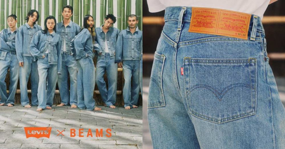 Levi's與BEAMS再度聯手！新牛仔褲版型超顯瘦！丹寧外套、T恤要一起帶回家！-12