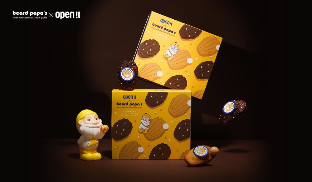 2024過年禮盒首選！open it.瑪德蓮Xbeard papa’s禮盒「這口味」不吃會後悔！-5