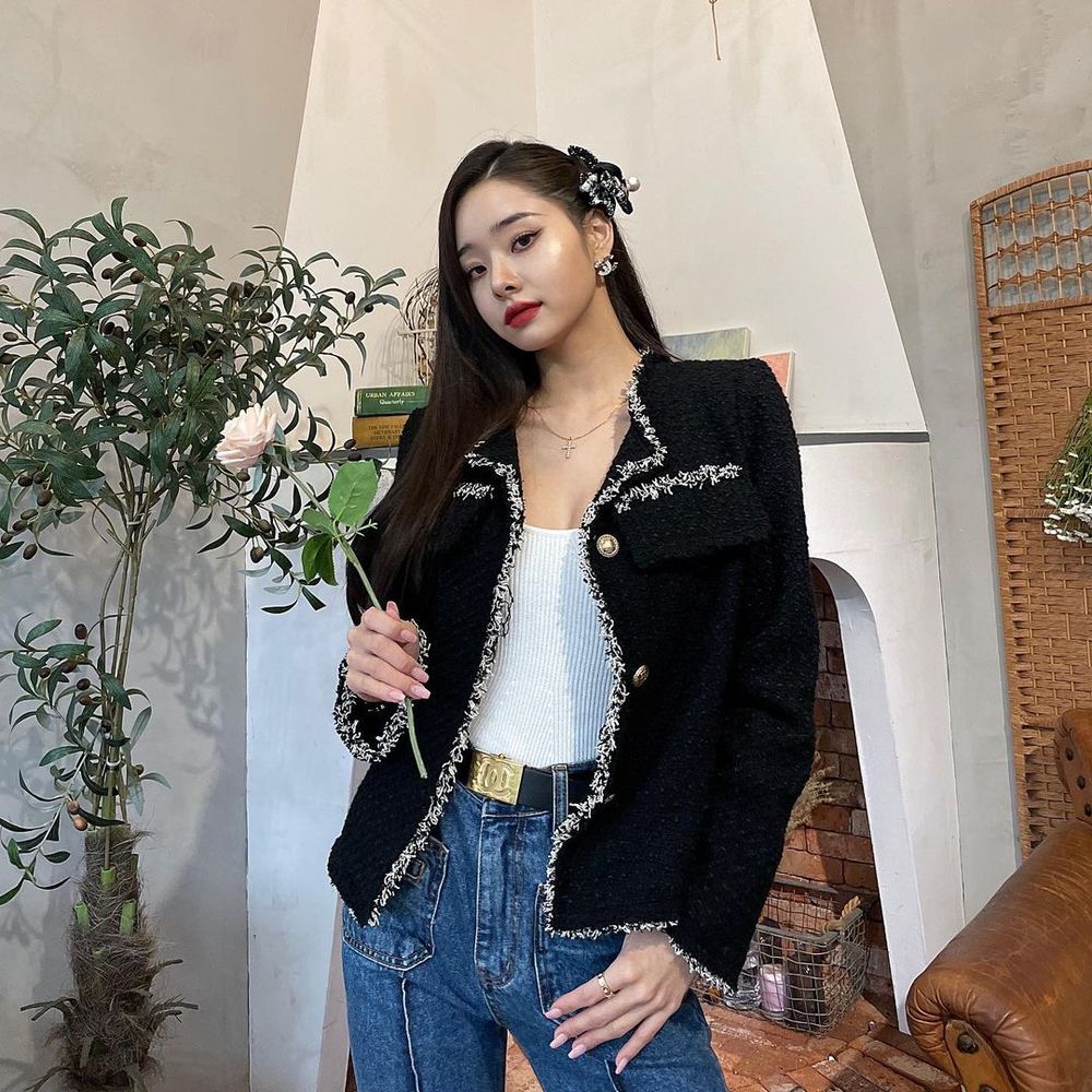 冬天五大外套10套穿搭圖鑑！小香外套必收、羽絨外套這樣穿才不顯胖！-9