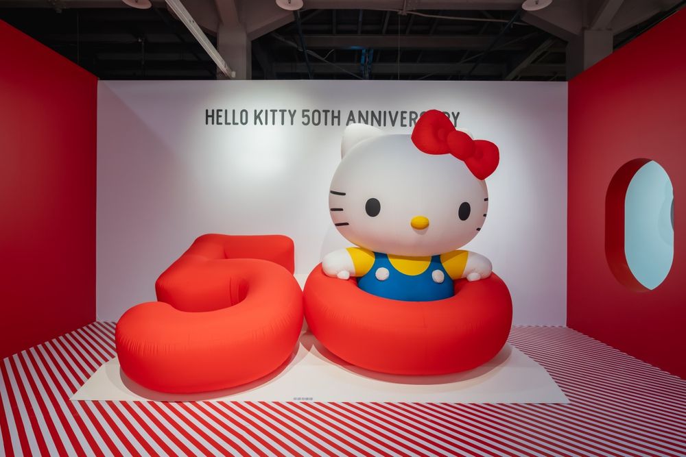 Hello Kitty 50週年特展降臨華山！超萌巨型凱蒂貓、趣味互動遊戲⋯5大必拍亮點搶先看-5