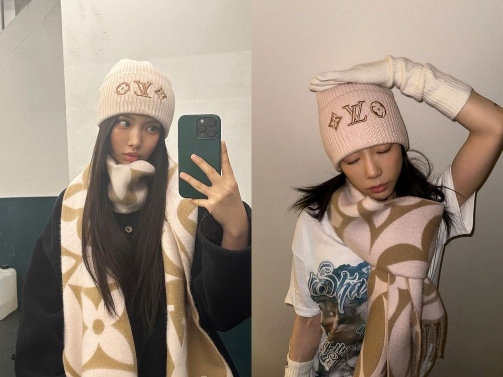 忽冷忽熱必備！冬天5種圍巾圍法穿搭公式！太妍、金裕貞…韓星都靠這招顯臉小！-5