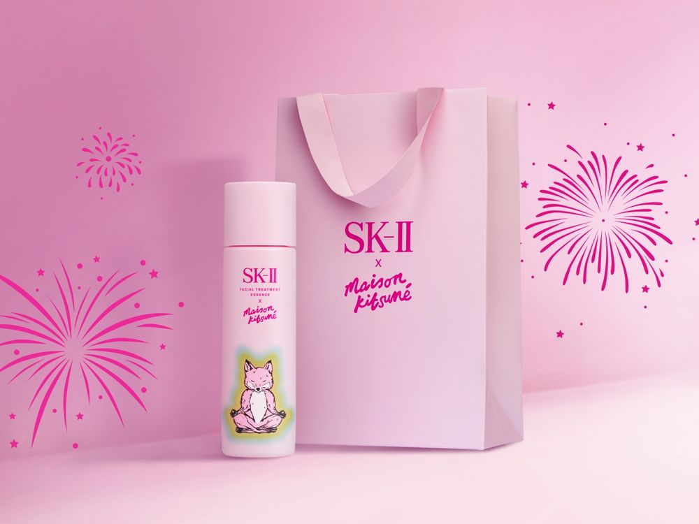 2024新年情人節限定瓶裝上市！SK-II 瑜伽狐狸限量版青春露粉紅瓶，活動期間送聯名紅包袋、活膚霜、最美禮盒！-4