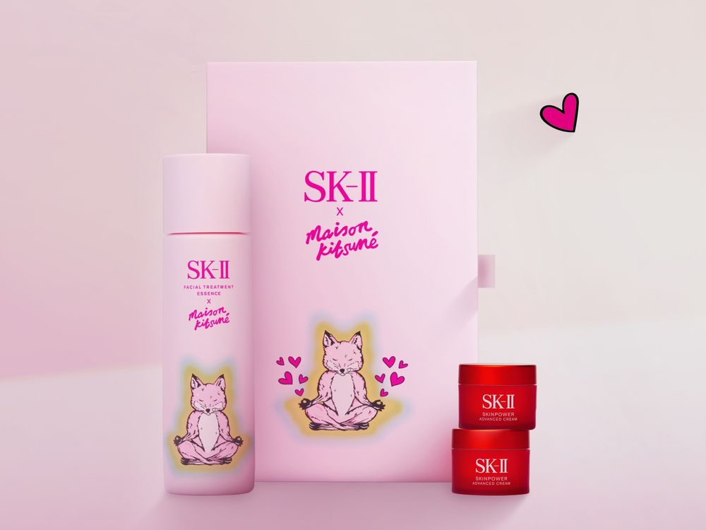 2024新年情人節限定瓶裝上市！SK-II 瑜伽狐狸限量版青春露粉紅瓶，活動期間送聯名紅包袋、活膚霜、最美禮盒！-3