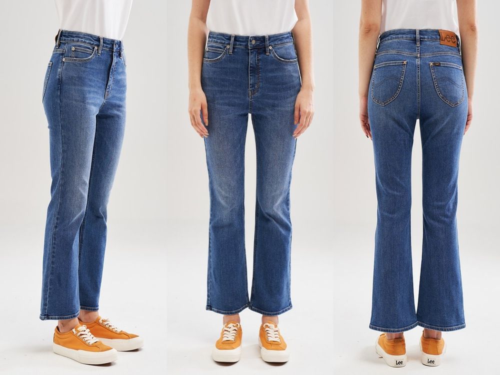 跟著韓星學【牛仔褲顯瘦穿搭】4大公式！「這招」根本梨形身材救星！-8