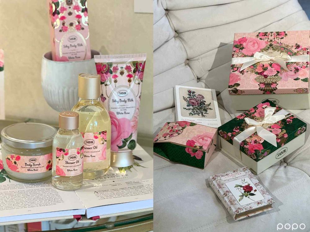 2024玫瑰香氛推薦！SABON復刻白玫瑰限量回歸，明星三部曲、護手霜、臉部磨砂膏、宣言香水，瀰漫著優雅千金的高貴香氣～-8