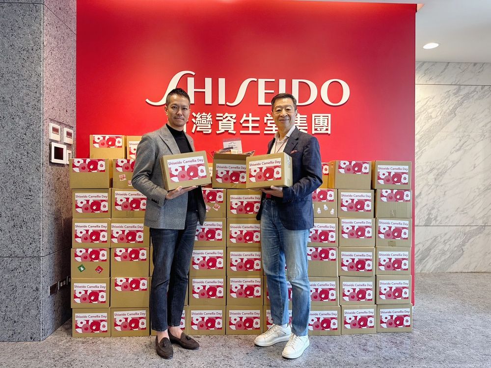 台灣資生堂集團品牌代言人全體動起來！小S、曾之喬、柯佳嬿、范少勳為「資生堂山茶花日」親手製作愛心禮盒 ！-6
