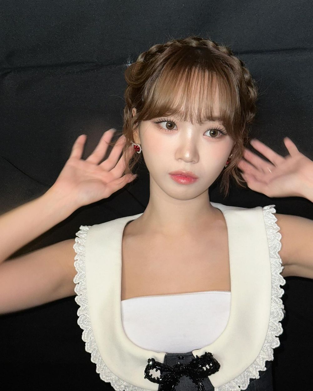 韓國女團保養控、美容秘方盤點！舒華素顏寶寶肌靠吃「這個」、采源愛用化妝水、aespa Karina護唇神器全公開！-8