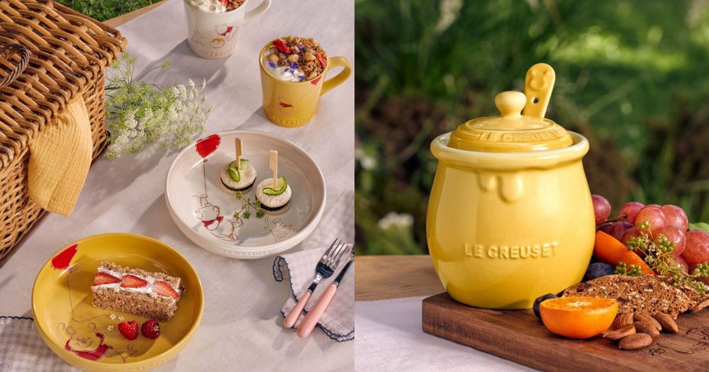 是維尼的蜂蜜罐！LE CREUSET×小熊維尼聯名馬克杯萌翻天，年終都敗在這！-1