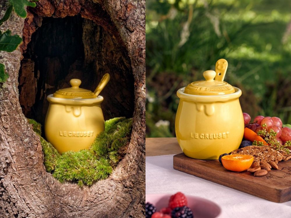 是維尼的蜂蜜罐！LE CREUSET×小熊維尼聯名馬克杯萌翻天，年終都敗在這！-8
