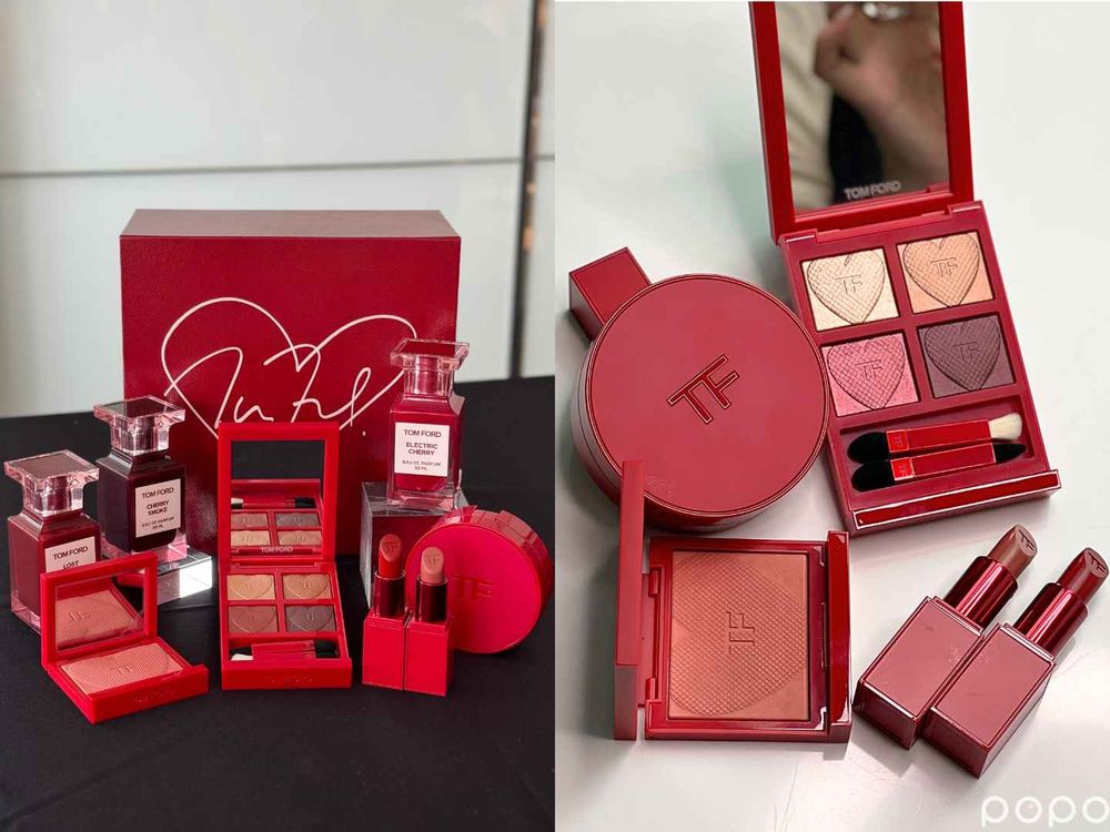 2024情人節限定彩妝首發！TOM FORD四格眼影、腮紅印上質感愛心壓紋，打造約會必勝撩男妝容！-10