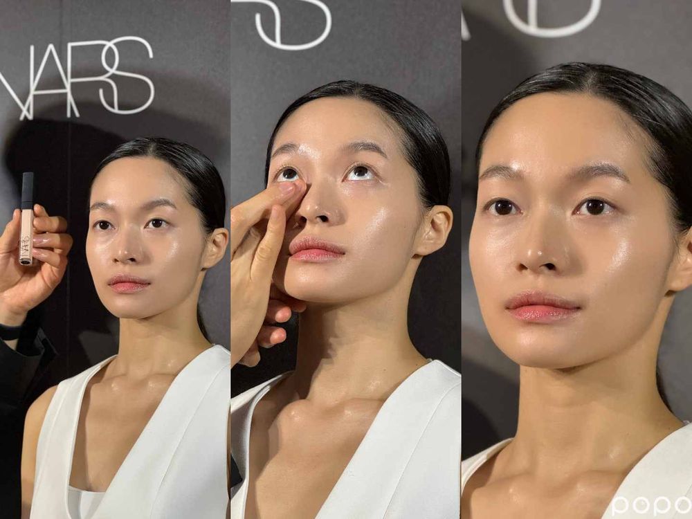 NARS韓國首席彩妝師親授！私藏水裸光美肌上妝手法，簡單三步驟、用手就能完成，原來「膚溫」很重要！-6