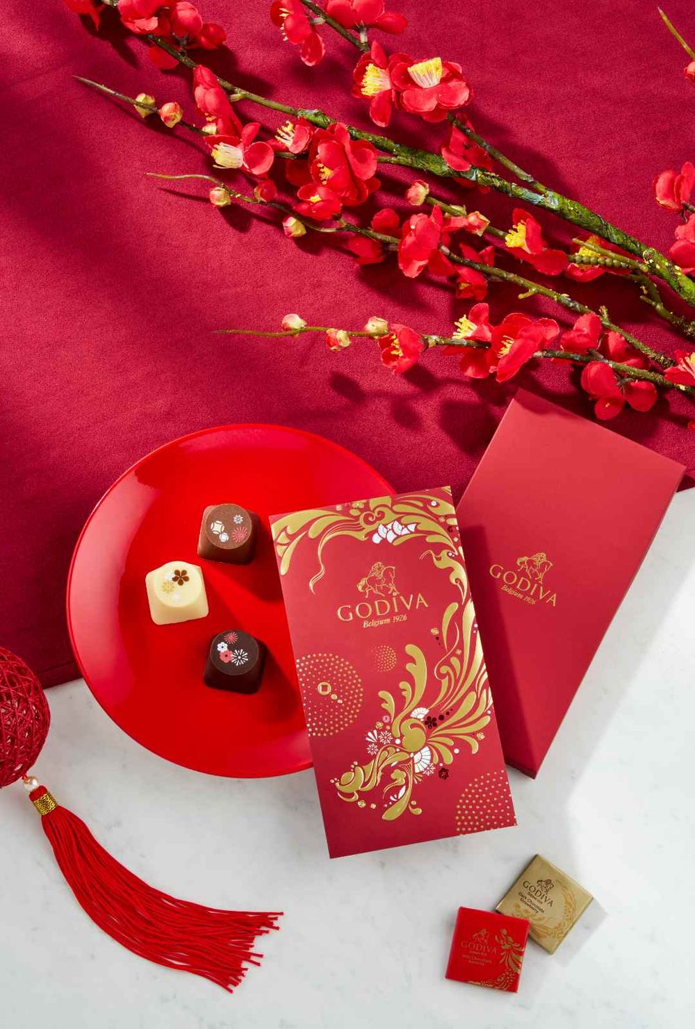 2024過年禮盒推薦！巧克力王者GODIVA新年禮盒太美、買還免費送巧克力！-17