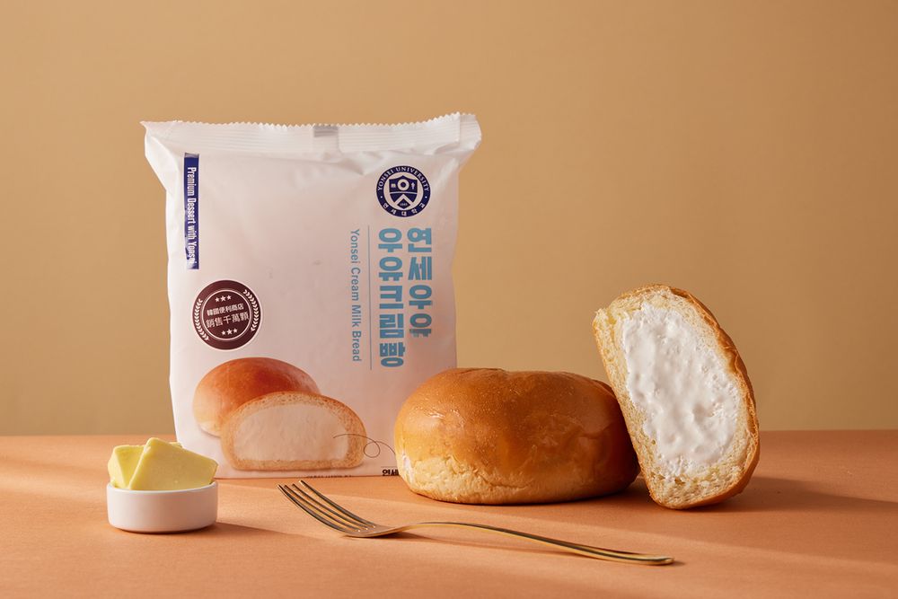 韓國爆賣千萬顆「延世生乳包」台灣也吃得到了！比臉大超療癒麵包價格、哪裡買一次看！-6