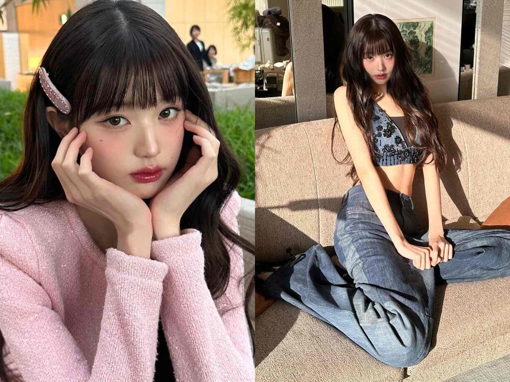 寶寶小臉韓星盤點！aespa Karina讓AirPods看起來超巨，NMIXX這位戴小狗髮箍、無違和！-8