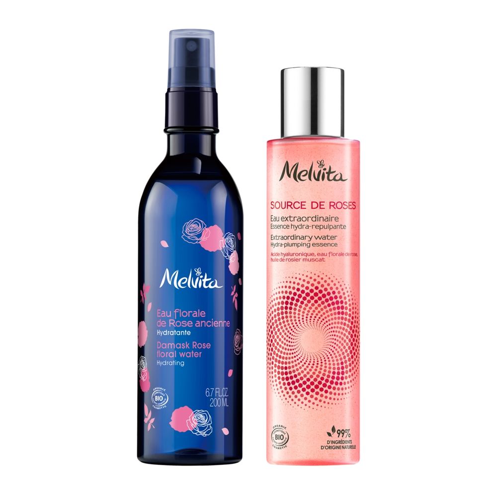 2023周年慶有機保養品組合推薦！Melvita經典玫瑰花水＋保養油，就送你夢幻粉紅氣泡酒杯冰桶組！-11