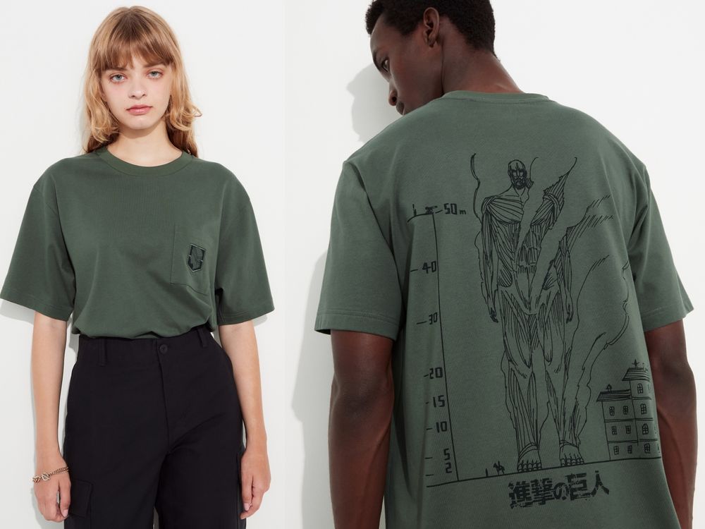 UNIQLO《咒術迴戰》、《進擊的巨人》聯名UT開賣！帥爆五條悟T恤得手刀珍藏！-6