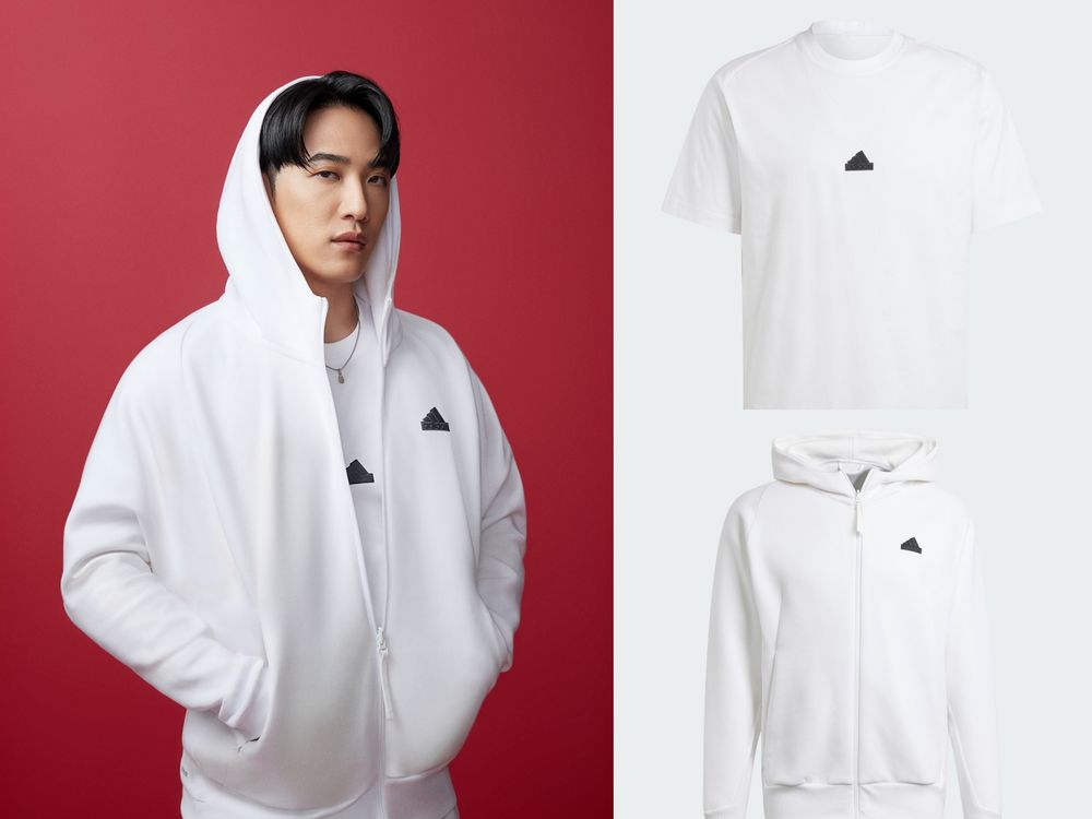 2023秋天必備寶藏單品!adidas Z.N.E短上衣、運動套裝,打造質感多巴胺穿搭!-4
