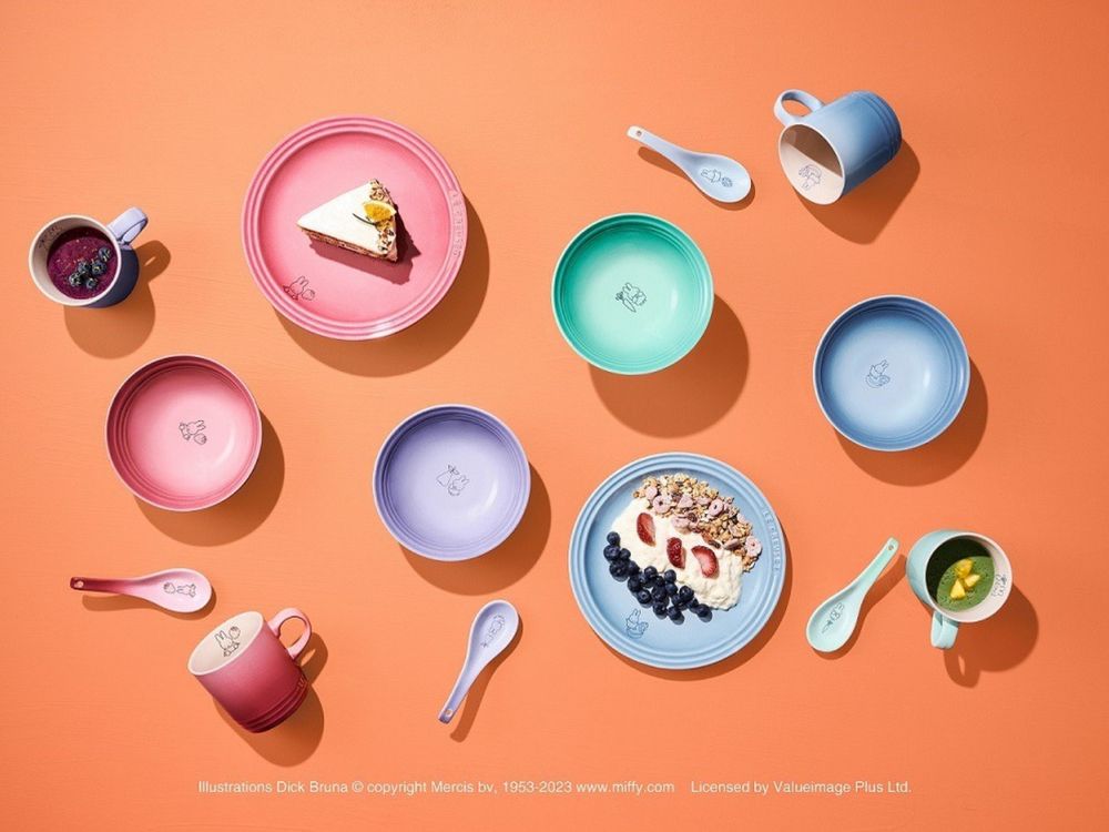 米飛兔粉必衝！momo集點加價購Le Creuset X米飛兔「馬卡龍貝殼盤、漸層馬克杯」必入手-8