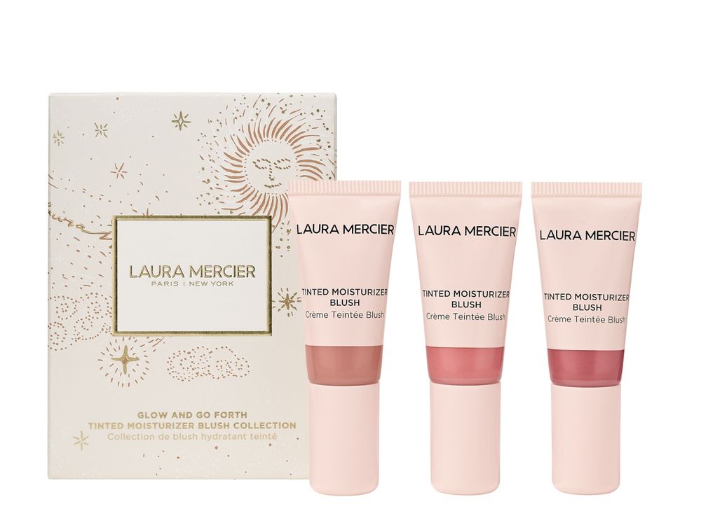 2023聖誕彩妝推薦！LAURA MERCIER煥顏透明蜜粉、限量三色亮采盤、玫瑰光燦腮紅...，夢幻聖誕組合必收藏！-6