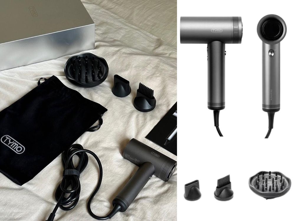 2023下半年吹風機推薦！美國 TYMO AIRHYPE 輕量型負離子吹風機，風速強大、超速吹乾、極靜降噪又省電！-7