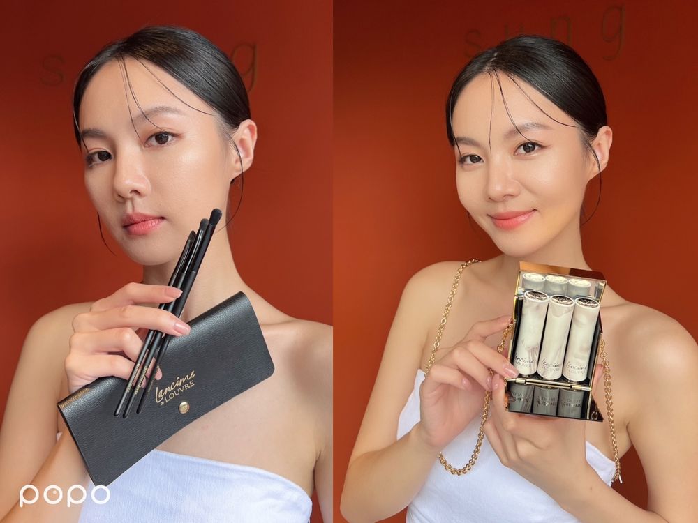 2023秋冬限量彩妝推薦！蘭蔻x羅浮宮聯名款「絕對完美唇膏」換上女神像大理石紋唇殼，絕美限定新色必收藏！-5