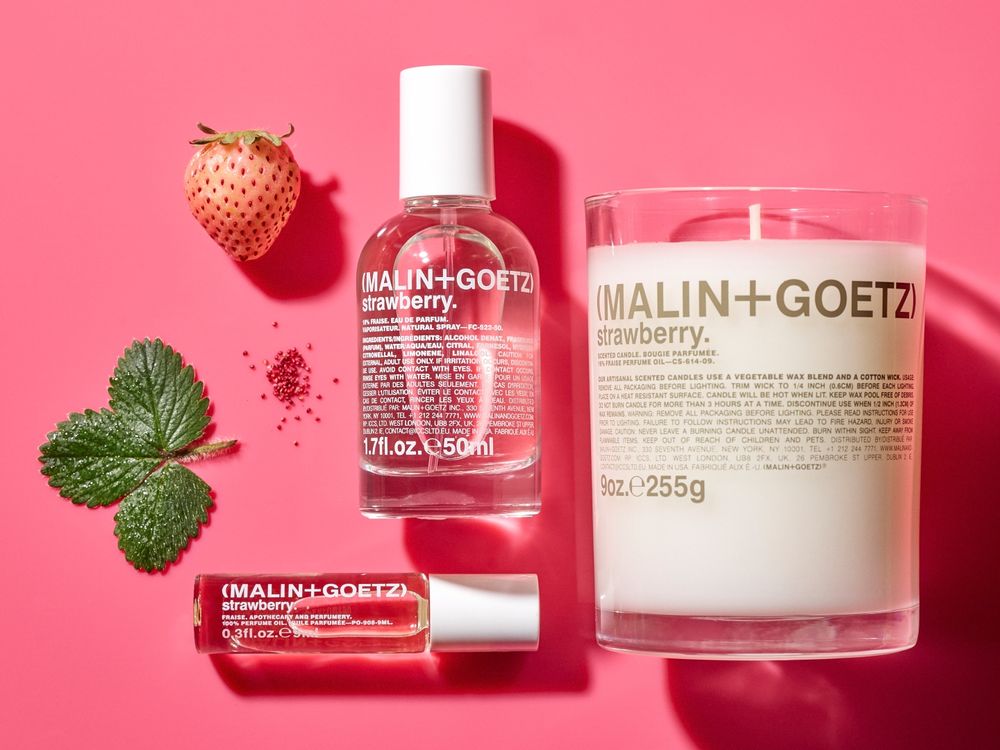 2023花果香水推薦！MALIN+GOETZ草莓系列再添香氛油、香氛蠟燭，Dcard網友大推清甜少女偽體香！-2