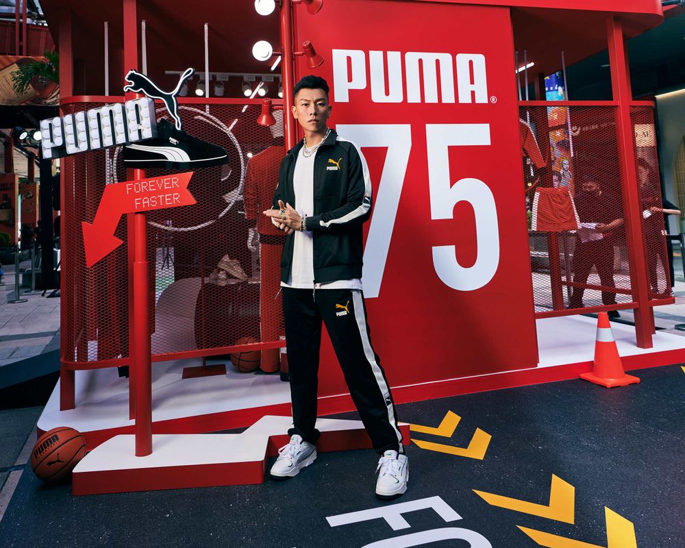 PUMA 75周年特展空降信義區五天、亮點一次看！吳卓源、謝欣穎逆天長腿厚底鞋「真面目」曝光！-9