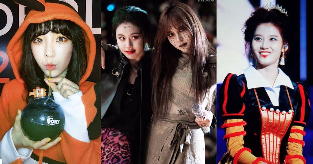 韓星同款萬聖節仿妝！太妍調皮南瓜妝、TWICE MINA安瑪奈特公主仿妝，手殘檔必學小惡魔眼妝！-1