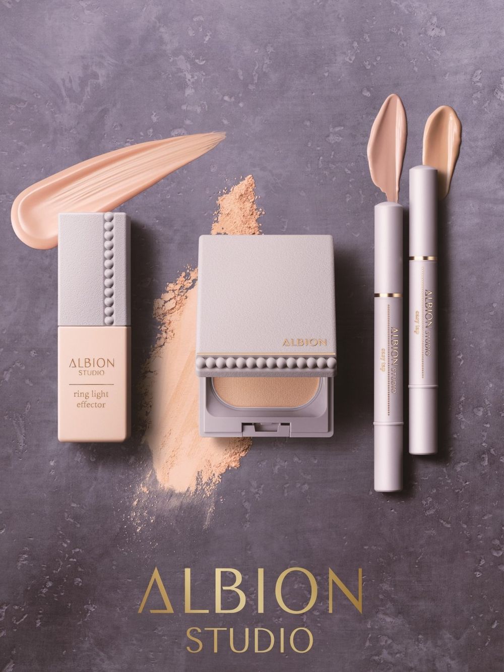 2023秋冬粉底液推薦！ALBION雪膚粉餅升級版，全新STUDIO超上鏡底妝系列，三步驟打造日系質感立體小顏！-4