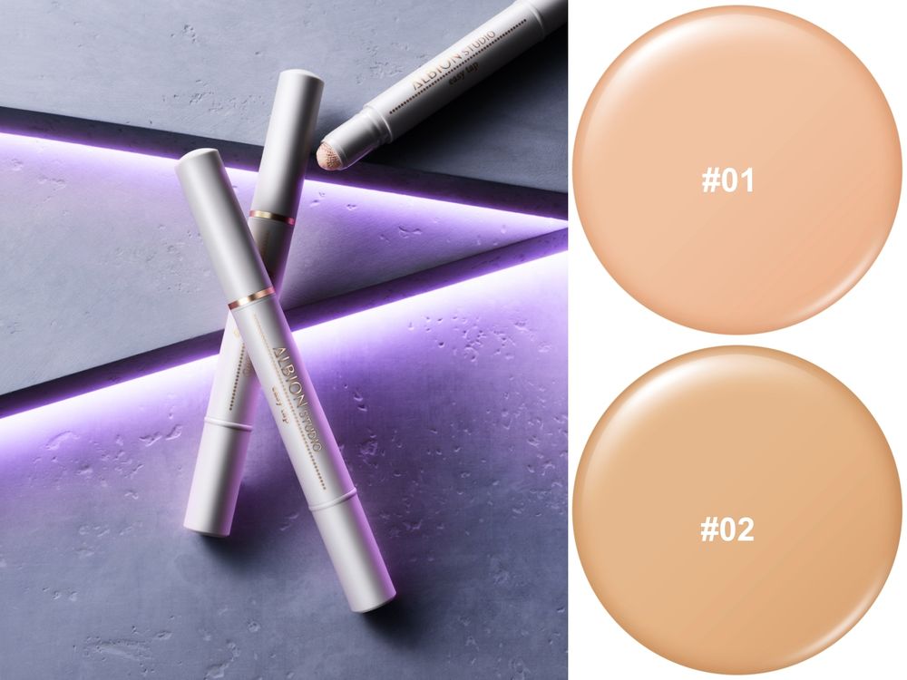 2023秋冬粉底液推薦！ALBION雪膚粉餅升級版，全新STUDIO超上鏡底妝系列，三步驟打造日系質感立體小顏！-9