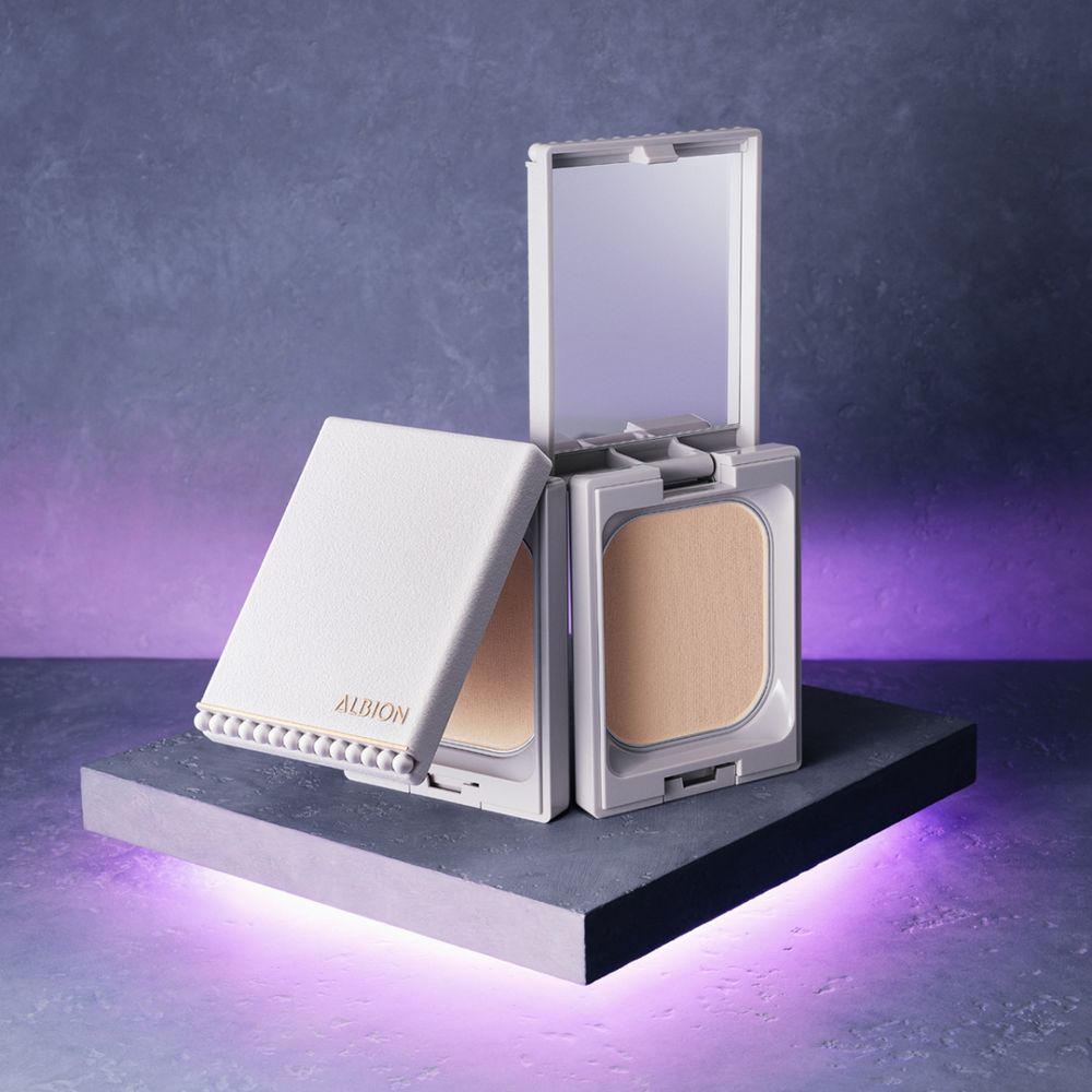 2023秋冬粉底液推薦！ALBION雪膚粉餅升級版，全新STUDIO超上鏡底妝系列，三步驟打造日系質感立體小顏！-6