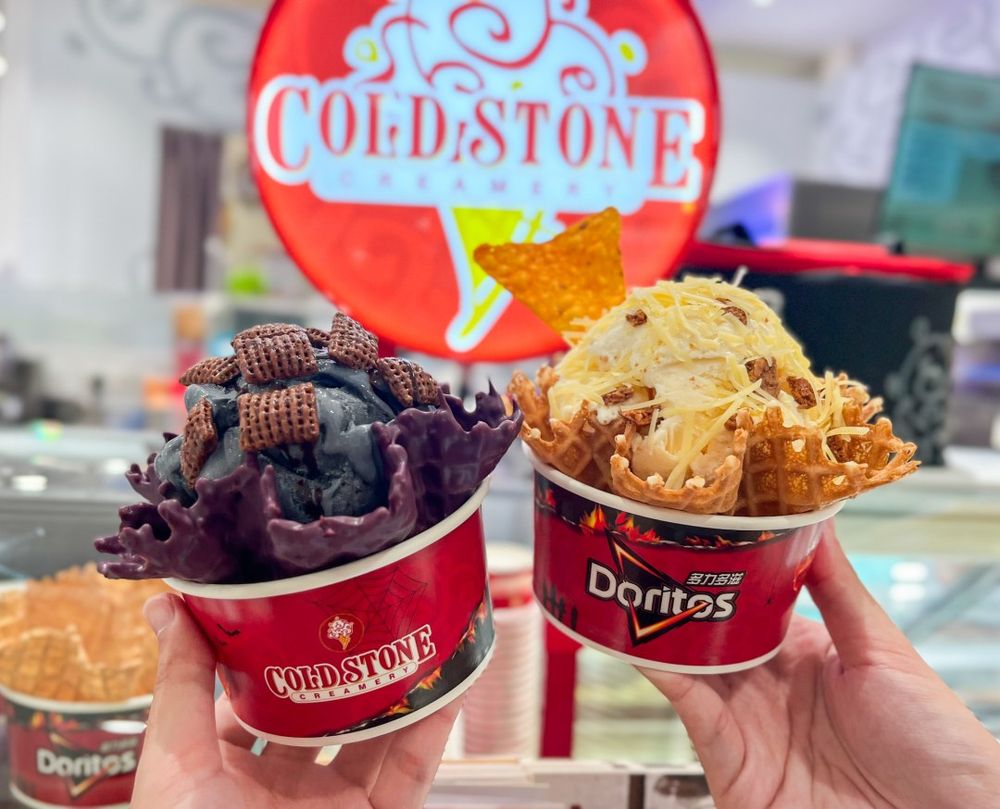 COLD STONE酷聖石連5天買1送1！萬聖節限定「莓那麼簡單、紫薯沾醬脆餅」錯過就沒了！-4