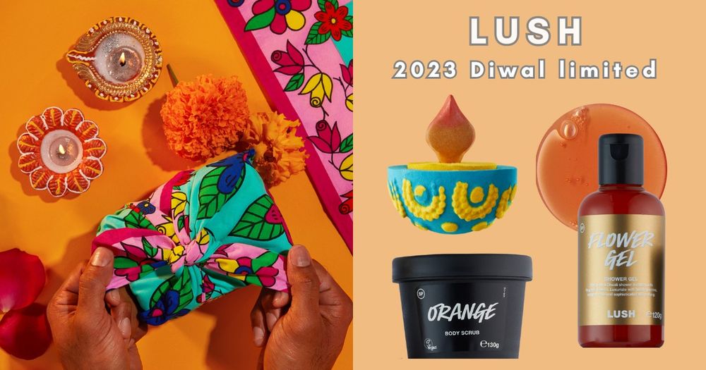 神奇幸運泡澡球？LUSH 2023限量排燈節系列，三合一汽泡彈、金盞花瓣沐浴露...，大推必收維他命C磨砂膏！-1