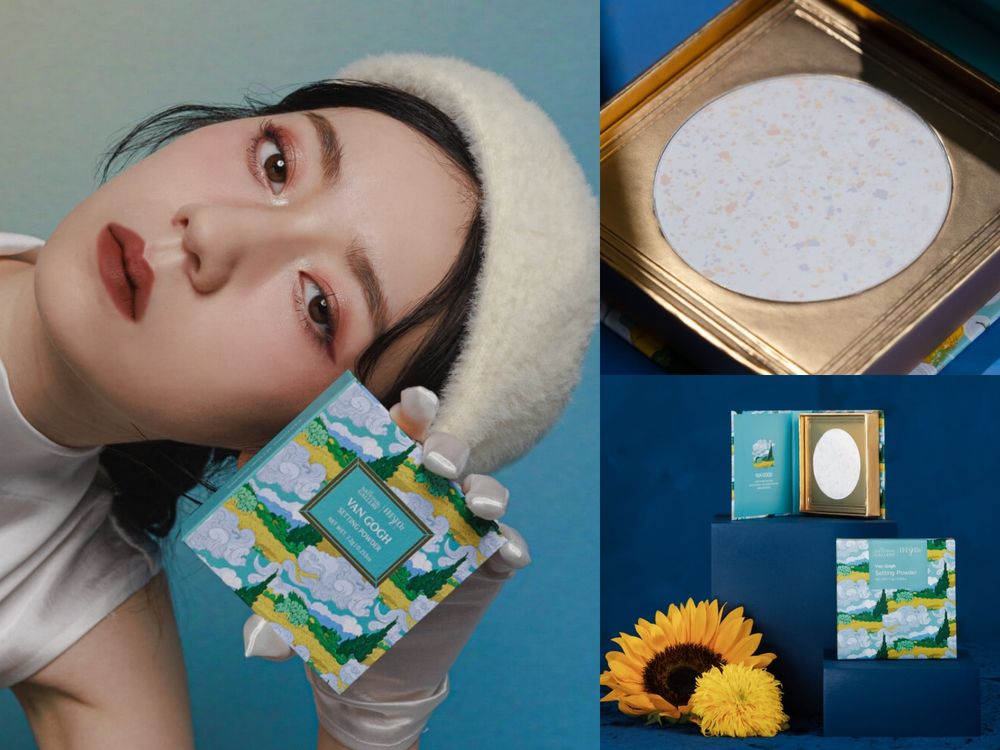 2023最美彩妝限定聯名！FreshO2聯名「英國百年國家美術館」推出梵谷、雷諾瓦畫作絕美限量六色眼影盤、校色蜜粉餅..-9