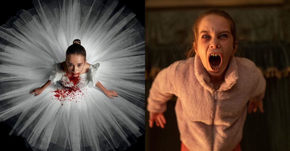 2024驚悚電影《噬血芭蕾》首曝預告！小孩子是可怕的怪物，無邪小女孩化身暗黑大魔王！-1