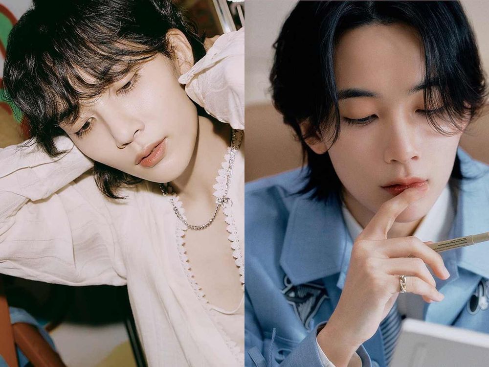  史上最適合長髮的男偶像！SEVENTEEN淨漢，超高顏值、嬰兒膚況，簡直「病嬌美」天花板！同款愛用美妝品推薦！-10