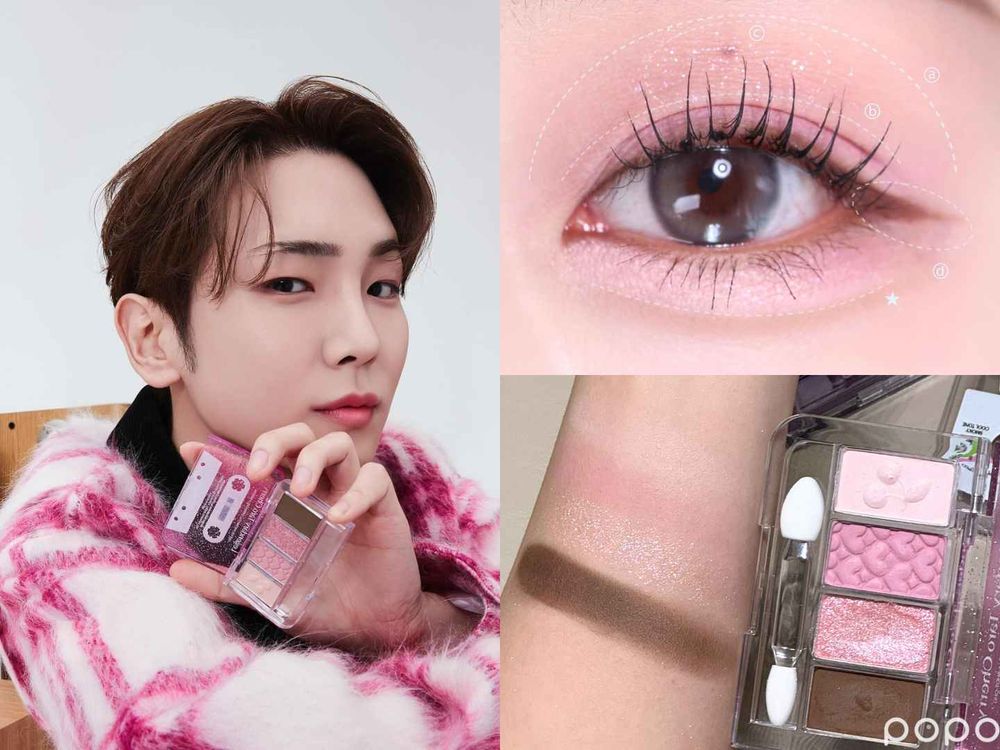 時隔十二年再相遇！SHINee完美詮釋ETUDE限量彩妝，卡帶眼影盤、水光唇筆，單色眼影居然復刻再推出！-6