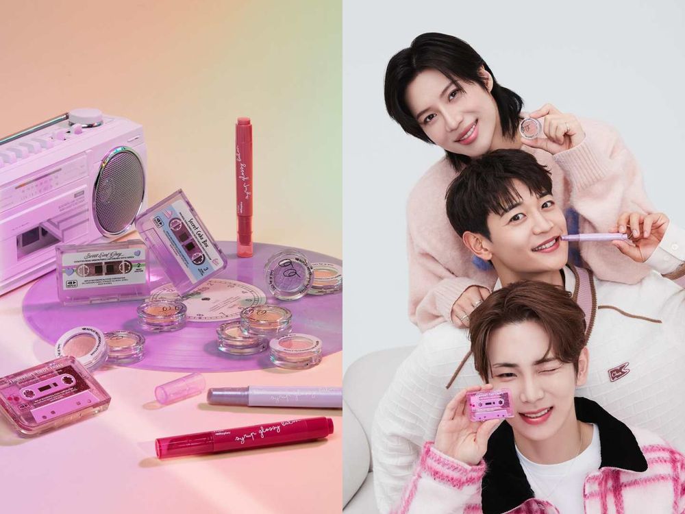 時隔十二年再相遇！SHINee完美詮釋ETUDE限量彩妝，卡帶眼影盤、水光唇筆，單色眼影居然復刻再推出！-4