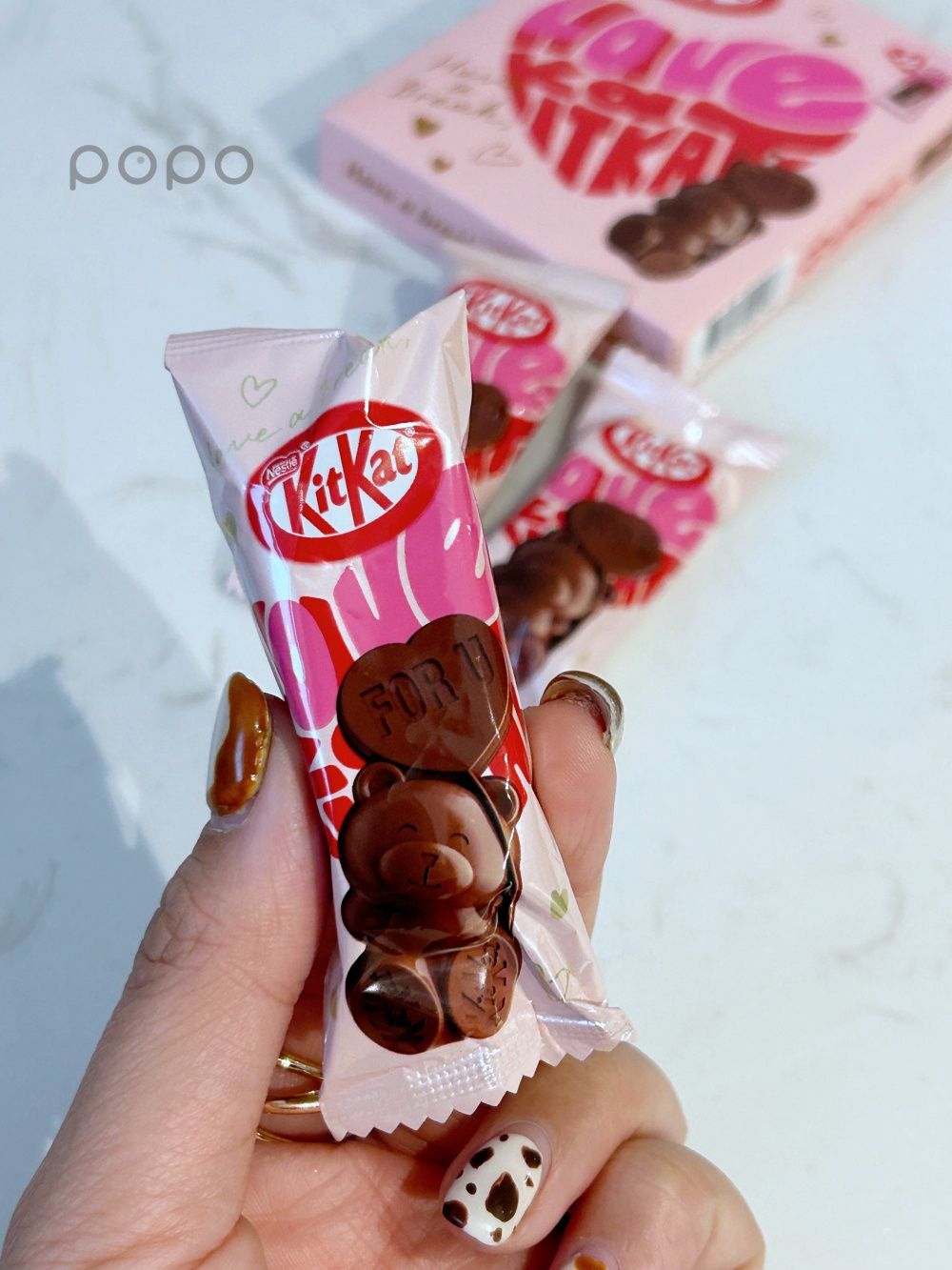 2024情人節巧克力推薦！KitKat超萌「愛心小熊巧克力」、三種造型可愛到捨不得吃！-10