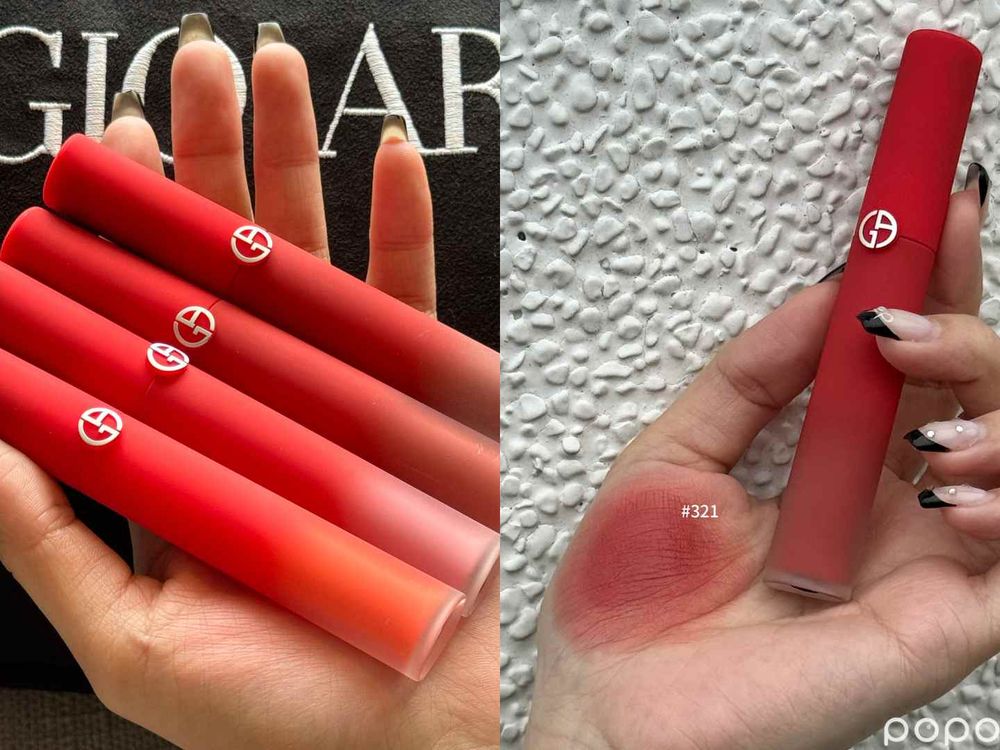 小紅書爆款唇釉登場！亞曼尼情人節限定「漸層雲霧唇釉」，極輕柔膚質地、曖昧色選...，人間最美粉棕色復刻再回歸！-2