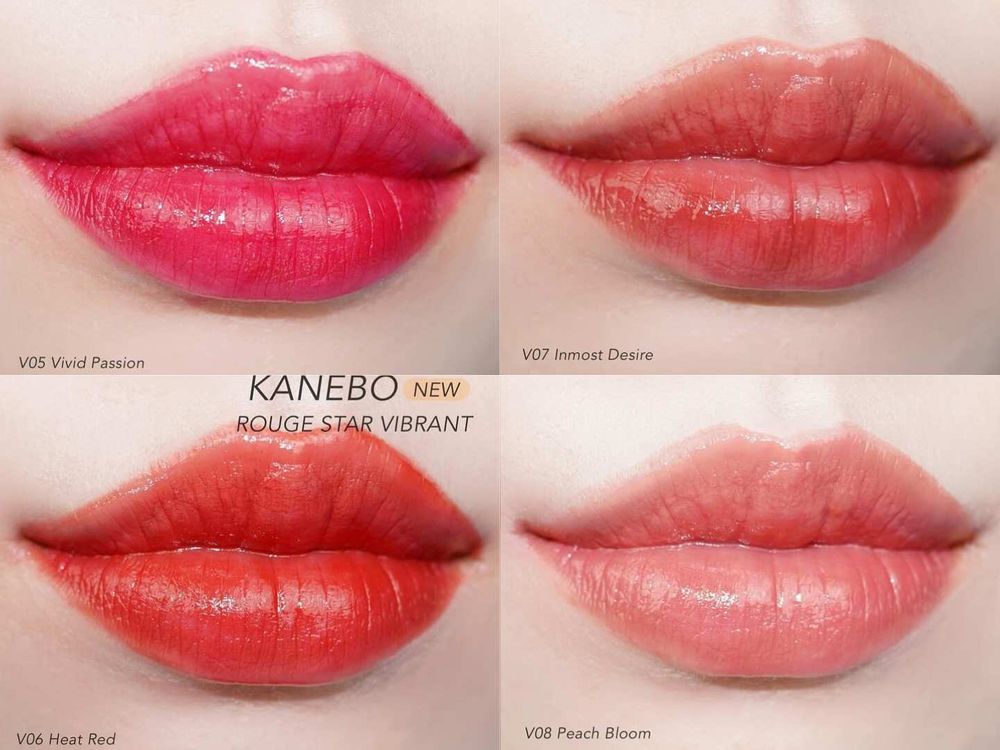 2024專櫃唇膏推薦！KANEBO斷貨系「心跳口紅」，加入養膚技術、又潤又持色...，必買亮點、色號一次看！-8