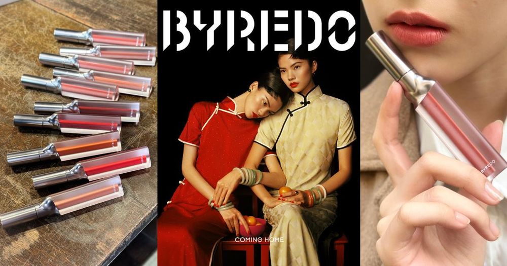 2024最高顏值唇釉！Byredo全新「唇霧系列」奶油慕斯質地、夢幻雲霧色調，攜手攝影大師詮釋2024農曆新年復古美學！-1