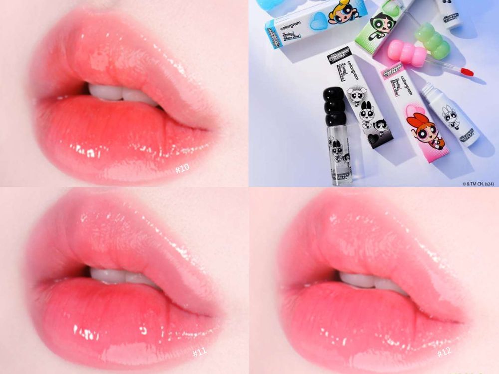 史上最萌聯名！ colorgram推出飛天小女警彩妝，毛毛眼影盤、花花香檳打亮膏、泡泡嫩唇釉..，沒想到這個色號最熱門！-7